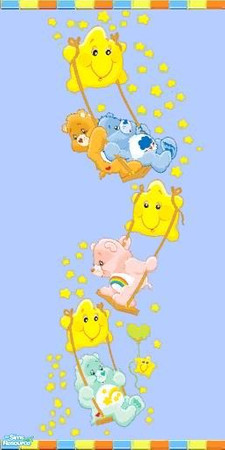 Sims 2 — Care Bears - 5 by NNNsims2 — Walls with Care Bears for your Nursery room 