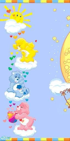Sims 2 — Care Bears - 2 by NNNsims2 — Walls with Care Bears for your Nursery room 