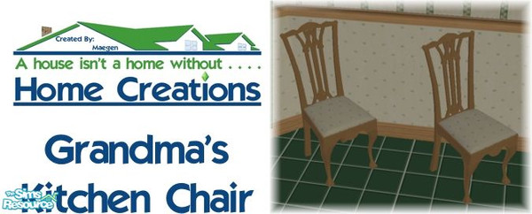 Sims 2 — Home Creations-Grandma\'s Kitchen Extras by Maegen — Home Creations has made a few extras to go with the