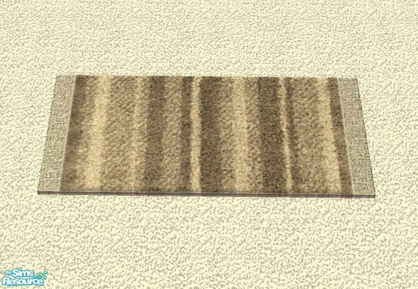 Sims 2 — 1 x 2 Fringe Rugs - 02 by Raveena — Use these smaller rugs anywhere in your Sims home.