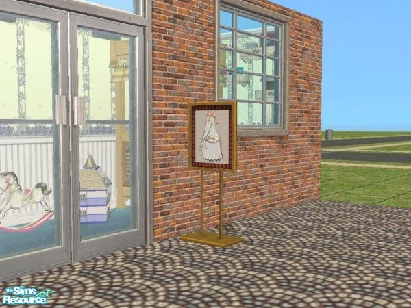 The Sims Resource | Floor Sign Set 3 - 1