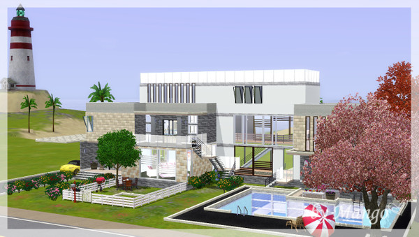 Sims 3 — Beyond the Horizon by tehmango2 — modern house by Tehmango 