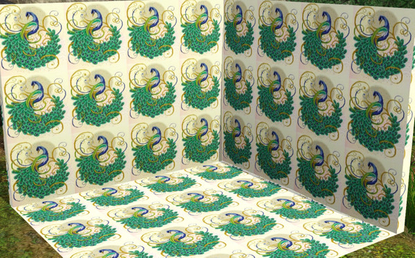 Sims 3 — Majestic Peacock by camarossz28 — Majestic Peacock Pattern Camarossz28