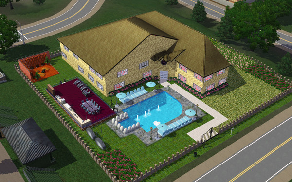 Sims 3 — Playmate house by sophie_xxxx — This is the playmate house, Iwanted to make a house for playmates like they have