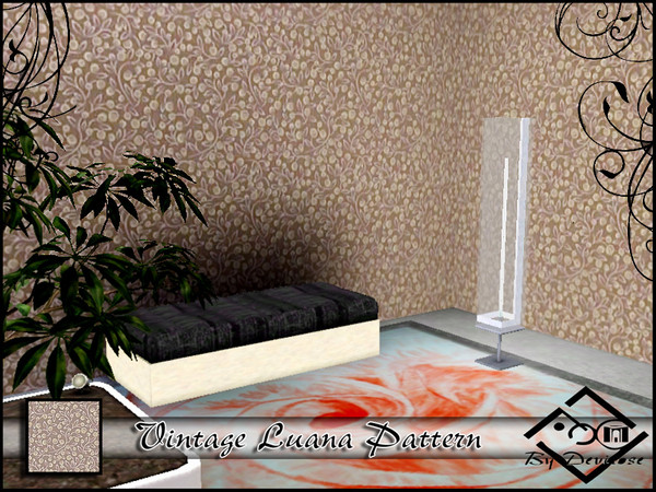Sims 3 — Vintage Luana by Devirose — by Devirose