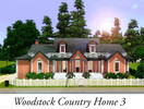 Sims 3 — Woodstock Country Home 3 by Qian15 — Once again, a cute little house for a small Sim family. Consists of Dining