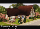 Sims 3 — Charmaign Cottage by DEANNA73070 — Beautiful lot filled with flowers and gorgeous surroundings. Features 3