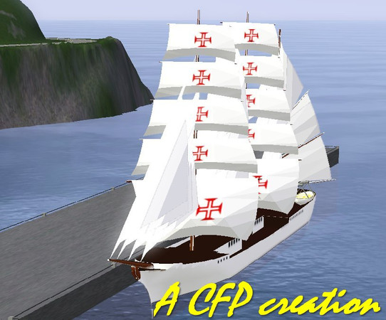 Sims 3 — Training Sailing Ship Sagres by carlosfilipepedro — Training sailing ship Sagres by Carlos @ S.I.M.S.