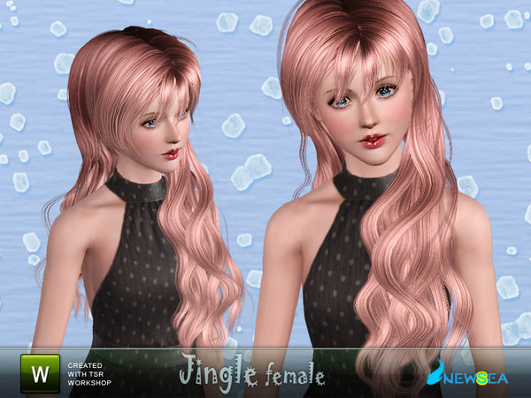 Sims 3 — Newsea Jingle Female Hairstyle by newsea — This hairstyle is for female. Works for teen, young adult, adult and
