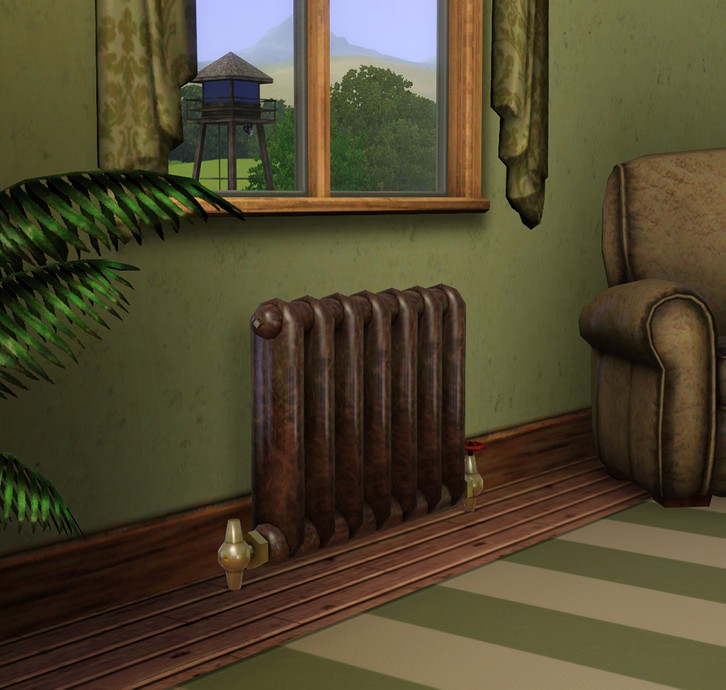 Sims 4 Radiator The Sims Resource | Half-height Victorian Radiator
