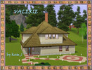 Sims 3 — Valerie by katelup — kitchen, livingroom, tvroom, 2 bedrooms and 2 bathrooms, fully furnished