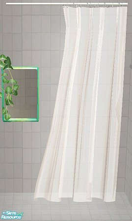 Sims 2 — Birthdayparty - Bath - curtain for the tub by steffor — 