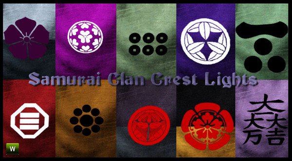 Sims 3 — Samurai Crest Flag Lights by ProwlerTylo — Samurai Crest Flag Lights For those of you into Dynasty Warriors,