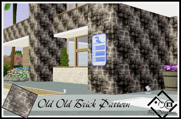 Sims 3 — Old Old Brick by Devirose — by Devirose TSRSA