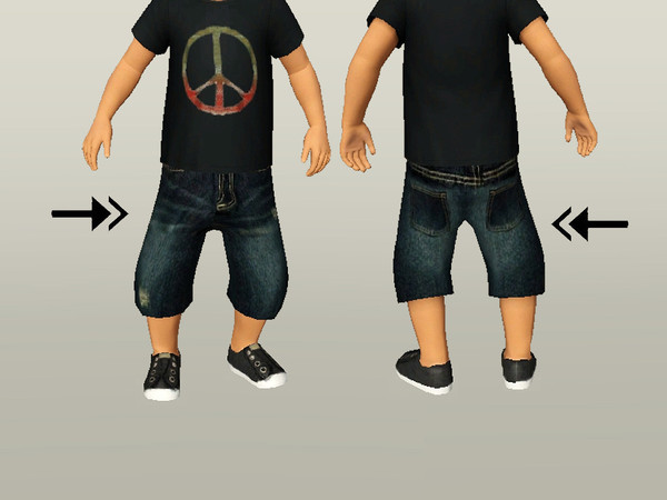 Sims 3 — punie_mpbottom_007 by punie — Not recolorable.