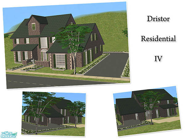 Sims 2 — Dristor Residential Lots IV by Elena. — Enjoy!