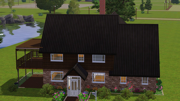 Sims 3 — Truly Unforgettable by Luziferia2 — unfurnished house for you sims