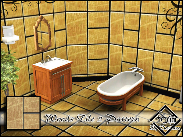 Sims 3 — Woods Tiles 2 by Devirose — by Devirose TSRSA