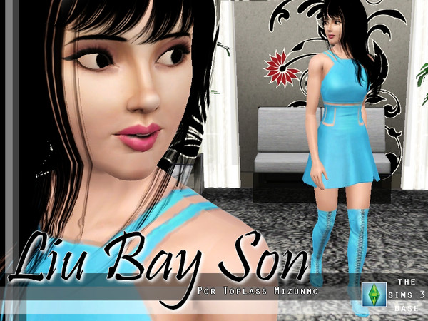 Sims 3 — Liu Bay Son by toplassmizunno — A Beautiful oriental girl.. I hope you like.. Hair is not included.