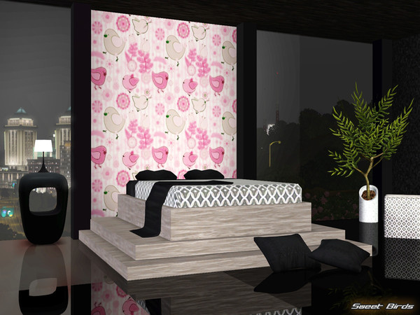 Sims 3 — Sweet Birds by TSR Archive — By Pralinesims /under Theme