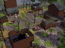 Sims 3 — Welcome to the Wastes! 4 by darkspawn666 — Abandoned town you would wonder in in the game Fallout 3 and/or New
