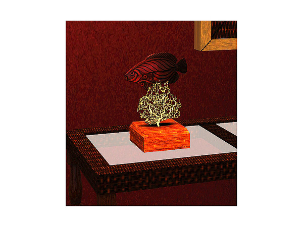 Sims 3 — Tropical Dining Sculpture by TheNumbersWoman — A Bit of the Tropics...By RicciNumbers at TSR. TSRAA