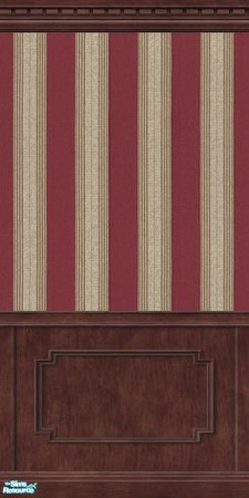 Sims 2 — Striped Scrollwork 1b by tamlfra — Six wallpapers that match each other beautifully. 