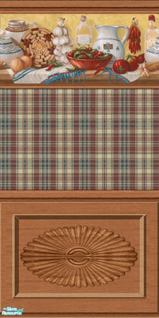 Sims 2 — Southwestern Kitchen by Halfcreek — created by Halfcreek