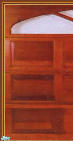 Sims 2 — Mama D\'s Garage Door DBM 0001 - Left by mamads32209 — Mama D\'s Garage Door DBM 0001 Left Panel