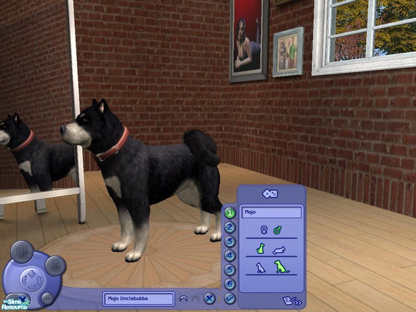 Sims 2 — Chowsky by uncle_Bubba — This is Mojo. I wonderful dog I had that passed away. He was created for me by