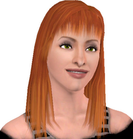 Sims 3 — Hayley Williams *Fixed* by xvictorx2 — Remade her because i think the other ones don't look like her. (the hair