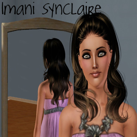 Sims 3 — Imani SynClaire by Scorpian28 — Imani SynClaire is a pretty girl