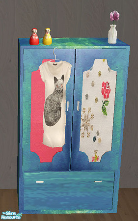 Sims 2 — Birthdayparty - Bedroom - dresser by steffor — 