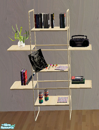 Sims 2 — Birthdayparty - Office - bookcase by steffor — 