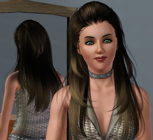 Sims 3 — Lauren by BarbC0702 — Rocker , goal is to become a rock star some day