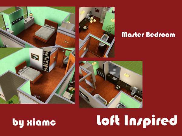 Sims 3 — LOFT INSPIRED  by xiamc — This home is inspired by a loft called Park Avenue by Ayhan Ozan Architects. I found