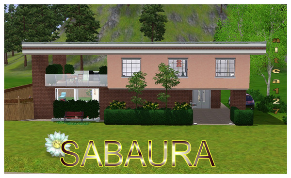 Sims 3 — Sabaura by altea127 — Sabaura Villetta su due piani con Piscina