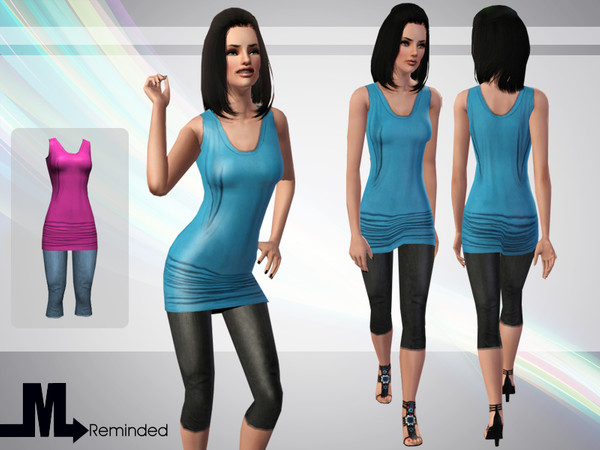 Sims 3 — Reminded Outfit by miraminkova — 