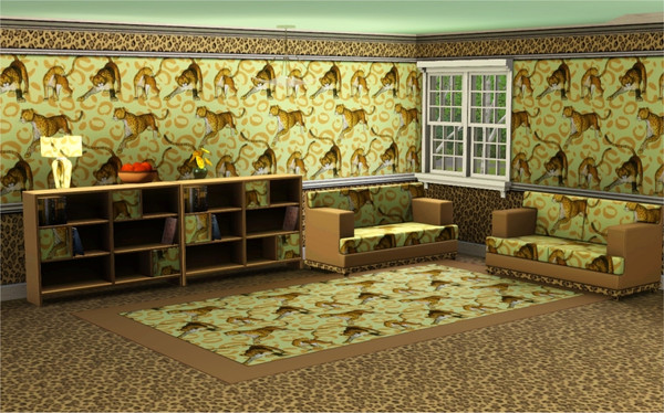 Sims 3 — marcorse_big cat pattern by marcorse — Fearless and beautiful, but not to be feared in this cheetah themed
