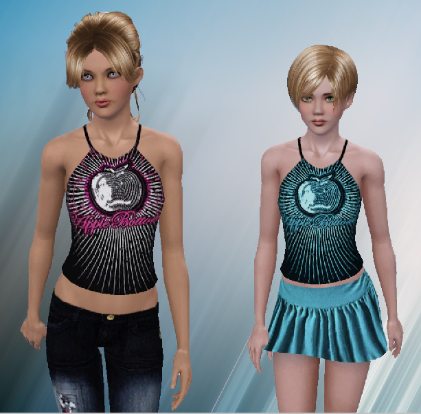 Sims 3 Accessory Halter The Sims Resource | AppleBottoms Halter