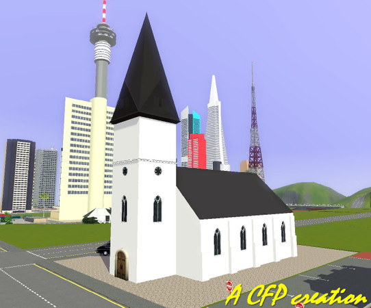 Sims 3 — Church St Petrus by carlosfilipepedro — St. Petrus church set by Carlos @ S.I.M.S. Please visit my blog
