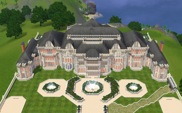 Sims 3 — Bentley Mansion by ShpyPlayer —  If you live in the lap of luxury, however you do not have the residence to