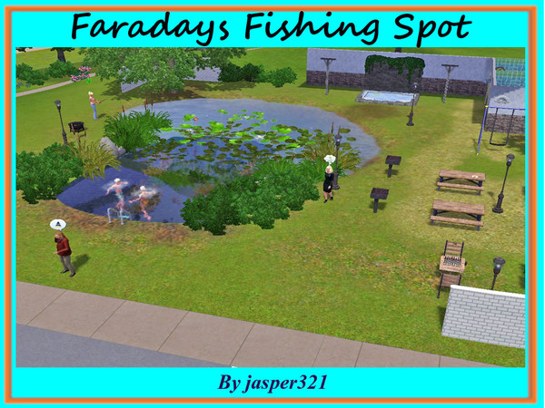 Sims 3 — Faradays Fishing Spot by jasper321 — Sunday afternoon and time to spare, try a relaxing time with a bit of