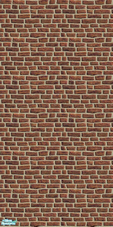Sims 2 — Brick Medley 2 Small by hatshepsut — Part of the Brick Medley Wall Set