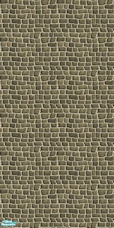 Sims 2 — Brick Medley 4 Small by hatshepsut — Part of the Brick Medley Wall Set
