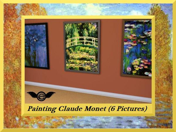 Sims 3 — Painting Claude Monet by engelchen1202 — Painting Claude Monet with 6 diverent Pictures 6 verschiedene Claude