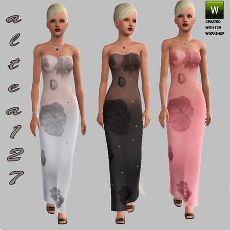 Sims 3 — Abito formale trasparente  by altea127 —  