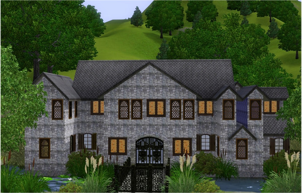 Sims 3 — marcorse_castle stone pattern by marcorse — Old and becoming a little tired, but still hangin' in there!