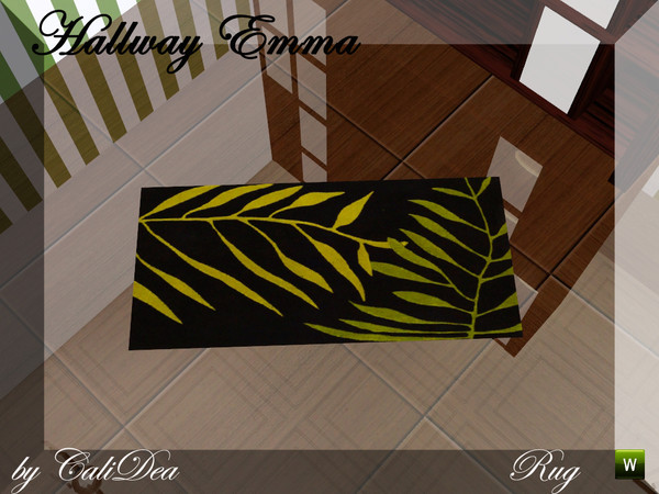 Sims 3 — Hallway Emma Rug by CaliDea — Hallway Emma Rug by CaliDea TSR