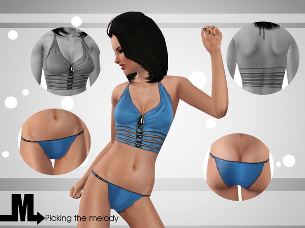 Sims 3 — Picking The Melody - Bottom by miraminkova — This underwear shows your sweetness and your cute personality,